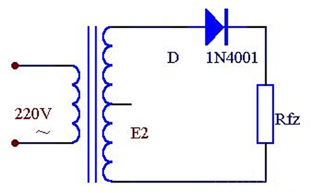 二極管整流電路圖 原理